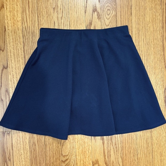 Nautica Big Girls Kids School Uniform Navy Pull On Skater Skirt - Picture 9 of 12